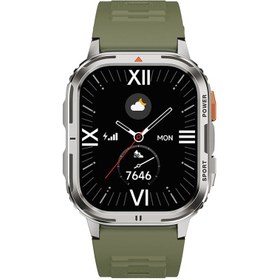 Resim Wiwu SW05 Smart Watch İOS ve Android Uyumlu TFT Ekranlı IP68 Sertifikalı Akıllı Saat - Siyah 