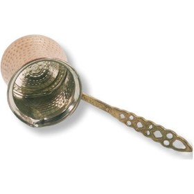 Resim Dövme Bakır Büyük Cezve 