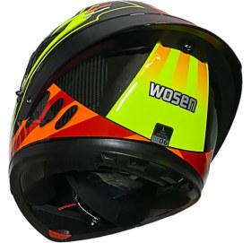 Resim Wosen Çene Açılır Kask WS-202 G1 Siyah 