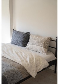 Resim Cotton Collection Kışlık Pazen Tek Kişilik Nevresim Seti Artica Renkli 