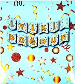 Resim Büyük Boy Iyiki Doğdun Banner Uzar Yazı 