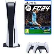 Resim Sony Playstation 5 825 GB - Türkçe Menü + 2. PS5 DualSense + PS5 Fifa 24 