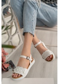 Resim Khayt Flowers Anatomik Günlük Kadın Sandalet 001 