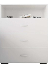 Resim Modilayn Deniz Geniş 3 Çekmeceli Şifonyer 