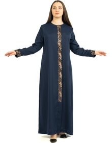 Resim derin store Kadın Nakış Detaylı, Dubai Modern Maxi Ferace 