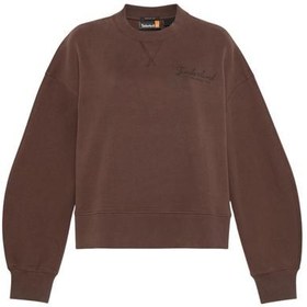 Resim Timberland Lush Comfort Crew Sweatshirt Kadın Sweatshirt Kahve 