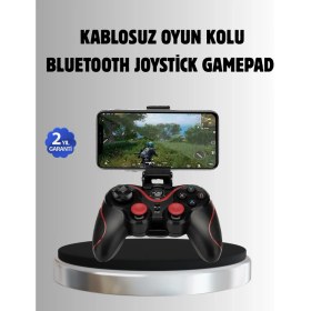 Resim Bluetooth Kablosuz Gamepad Tv Pc Telefon Uyumluluğu Kolay Bağlantılı - F246K602-U79246 
