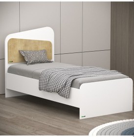 Resim Garaj Home Safir 90x190 Karyola - Beyaz Diğer 