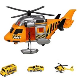 Resim MCM Group ERN-2006 Heroes Toys Helikopter Inşaat Seti Arabalı 