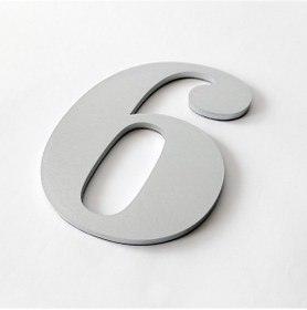 Resim 10Cmkapı Daire Villa Dolap Postakutusuyapışkanlı Metalik Gri N11.2458 