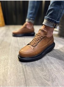 Resim Knack Günlük Ayakkabı 814 Taba Siyah Taban 001 
