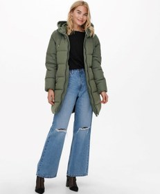 Resim Only 15205369 Kapüşonlu Şişme Kadın Mont 