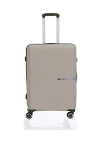Resim Mçs Polipropilen 3lü Valiz Seti Büyük & Orta & Makyaj V374 S24sy1000082-set 11150 Kemik/haki Kemik - Haki 