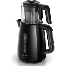 Resim Philips HD7301 Çay Makinesi, 1.9 L Kapasite, Gizli Rezistans, 1700 W ,siyah ,otomatik Kapanma 