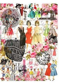 Resim Pirinç Dekopaj Kağıdı Model 126 Karışık 