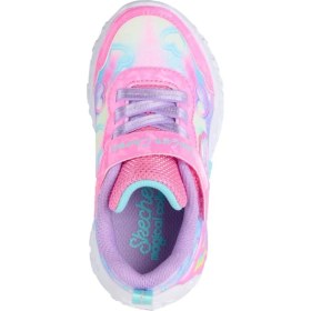 Resim Skechers Unıcorn Charmer Lıl Heart Sparkles Işıklı Bebek Spor Ayakkabı 303064N 