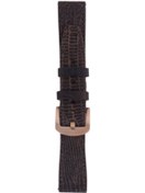 Resim Fro Lw38-43 20 Mm Hakiki Deri İguana Kahve Kordon Gold Toka 