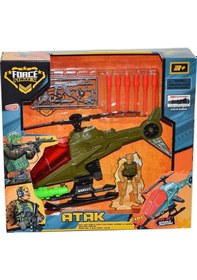 Resim ML521 Forcamates Helikopter Asker Seti - Molmo Oyuncak 
