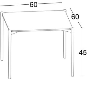 Resim Ivo Office Melamin Sehpa 