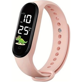 Resim Cloud011 Sevimli Dinozor Led Spor Ve Günlük Kullanım Saati Beige Rengi Diğer 