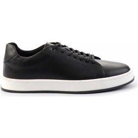 Resim Bambi Siyah Leather Erkek Casual Ayakkabı E01380110243 Siyah 