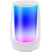 Resim Ankatek Bluetooth Su Geçirmez Hoparlör - Renk Değiştiren Işıklı Gece Lambası, Hands-free Görüşme, Pc/microsd/usb Bağlantı Jzr-gy - Gümüş 