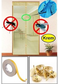 Resim Mıknatıslı Kapı Sinekliği Sineklik Mıklatıslı Kapı Tülü Sineklik 