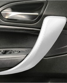 Resim 3d Gri Silver Tırtıklı Hava Kanallı Karbon Folyo 152cmx20cm 