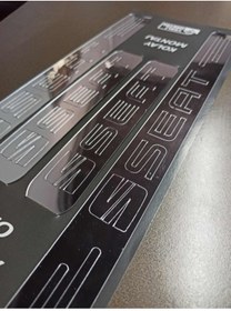 Resim Lazer Store Seat Arosa Ile Uyumlu Kapı Eşiği Ve Kapaklı Numaratör (park Tel) 