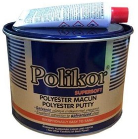 Resim Polikor Süper Soft Polyester Oto Tamir Çelik Macun 415 Gr 