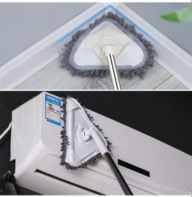Resim Buffer Teleskopik Saplı 150 Cm Üçgen Temizleyici Mop 