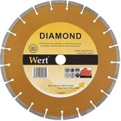 Resim W 2711/125 Granit Mermer Elmas Tesetere, Turuncu/gri (125MM) 