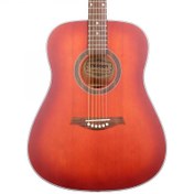 Resim MAG-41M-TRD Trans Red Akustik Gitar Madison