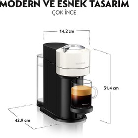 Resim Nespresso Vertuo Next C White Kapsül Kahve Makinesi 