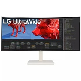 Resim LG Uw 38wr85qc-W.Apd 38” 3840 X 1600 1ms Gtg Hdmi 2x Curved Nano Ips Beyaz Gaming Monitör LG