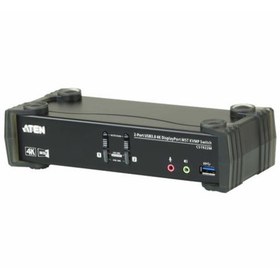 Resim Aten Cs1922M 2 Pc Dısplay Port Mst Kvmp 2 Port Usb 3.0 Kvm Switch 