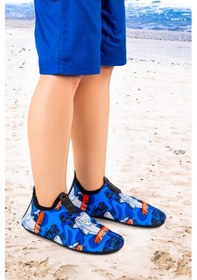 Resim Kiko Kids Surfer Havuz - Plaj Erkek Çocuk Deniz Ayakkabısı 7561 Lacivert 