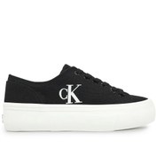 Resim VULC FLATFORM LOW CV MG Siyah Kadın Sneaker Calvin Klein