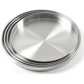 Resim Alüminyum Baklava Börek Tepsisi 34-36-38-40 Cm 