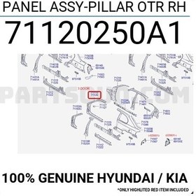 Resim Direk Sacı Dış Accent 2003-2006 Ön Sağ Oem No:71120250a1 