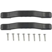 Resim Besthome1 2 Adet Siyah Rv Naylon Kapı Kolu Takımı Ev Dekorasyonu İçin 