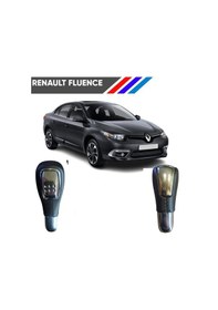 Resim Fluence Otomatik Vites Topuzu Deri Kaplama Siyah 8200574279 538085337 