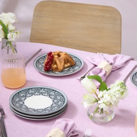 Resim Karaca Lenny 6 Parça Porselen Pasta Seti 