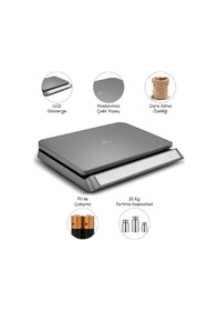 Resim Karaca x Refika Scale Inox Mutfak Tartısı K2186 