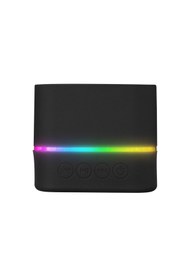 Resim Mikado Md-18bt Siyah Dc 5v/usb Tf Kartlı Bluetoothlu Led Işklı Şarjlı Speaker 