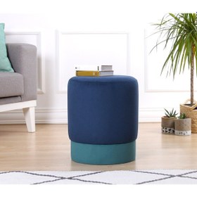 Resim Lorencehome Lorence Home / Ropp Puf - Mavi 