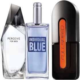Resim Avon Perceive, Full Speed Ve Individual Blue 3 Lü Erkek Parfüm Seti 