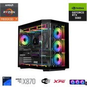 Resim Eternal Power Ryzen 7 9800X3D 32GB Ddr5 2tb M.2 Rtx 5080 X870 Wıfı 1000W 360M 