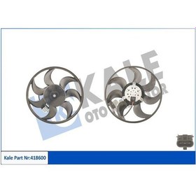 Resim Kale 418600 - Fan Motoru Pervaneli Opel Astra H 04 Zafıra 05 250 