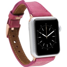 Resim Bouletta iOS Uyumlu Watch Deri Kordon 38-40-41Mm Slim Pembe 